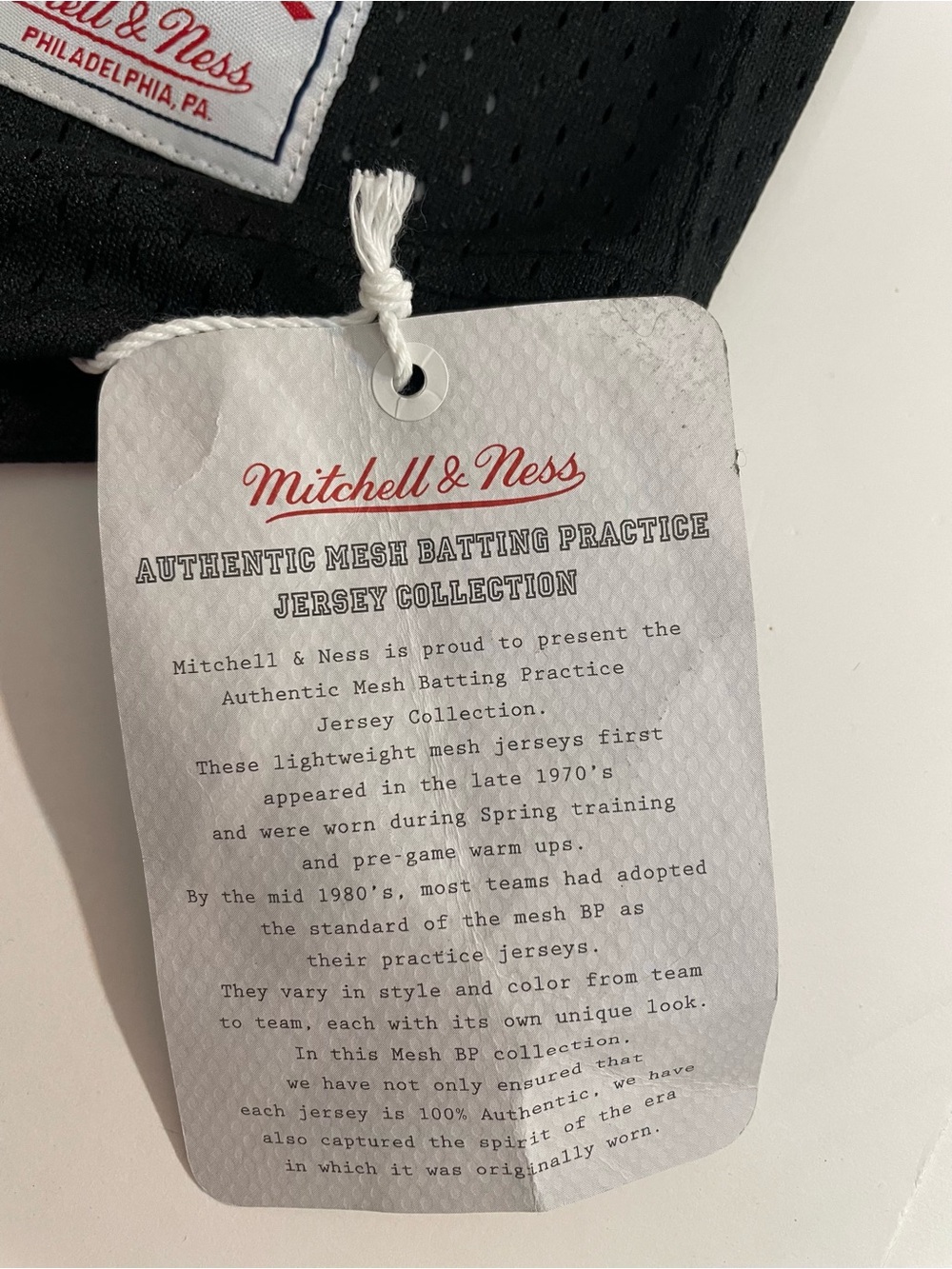 Mitchell & Ness Chicago White Sox Mesh Batting Practice Jersey Bo Jackson 1993 - Picture 4 of 10